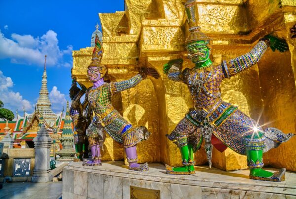 Yaksha Guardians, Wat Phra Kaew, Bangkok, Thailand