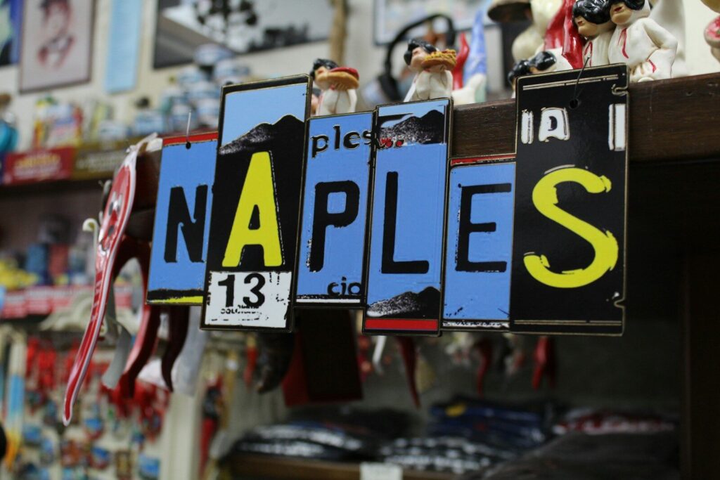 decoração de parede Napples
